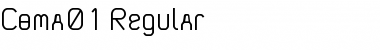 Coma01 Regular Font