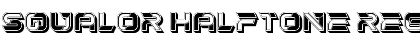 Squalor Halftone Regular Font