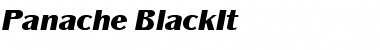 Panache-BlackIt Font