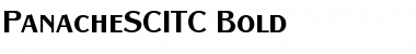 PanacheSCITC Bold Font