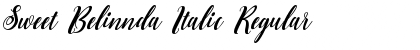 Sweet Belinnda Italic Regular