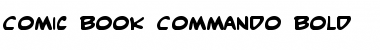 Comic Book Commando Bold Bold Font