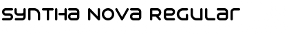 Syntha Nova Regular Font