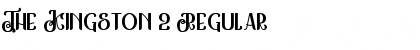 The Kingston 2 Regular Font