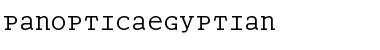 PanopticaEgyptian Font