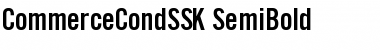 CommerceCondSSK SemiBold Font