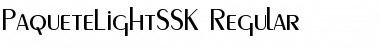 PaqueteLightSSK Font