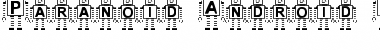 Paranoid Android BF Font