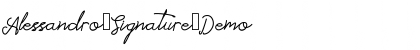 Alessandro_Signature_Demo Font