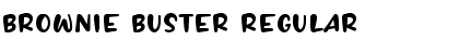 BROWNIE BUSTER Regular Font
