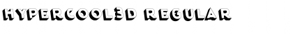 HyperCool3D Regular Font