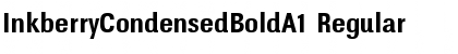 InkberryCondensedBoldA1 Regular Font
