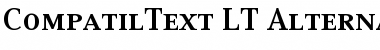 CompatilText LT Bold Font