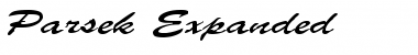 Parsek Expanded Font