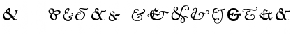 P22 Goudy Ampersands Regular Font