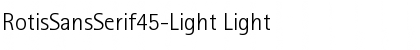 RotisSansSerif45-Light Font