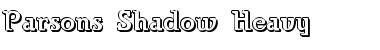 Parsons Shadow Regular Font