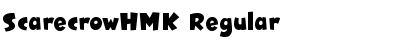 ScarecrowHMK Regular Font