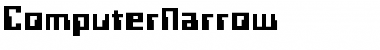 ComputerNarrow Font