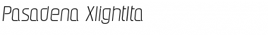 Pasadena-XlightIta Font