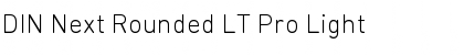 DIN Next Rounded LT Pro Light Font