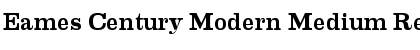 Eames Century Modern Medium Font