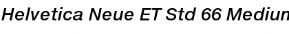 Helvetica Neue ET Std Font