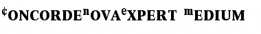 ConcordeNovaExpert-Medium Font
