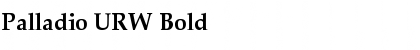 Palladio URW Bold Font