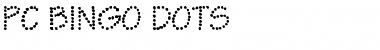 PC Bingo Dots Font