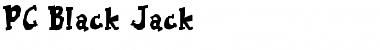 PC Black Jack Font