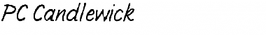 PC Candlewick Font