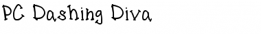 PC Dashing Diva Font