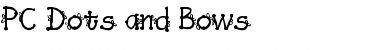 PC Dots and Bows Regular Font