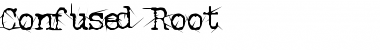 Confused Root Regular Font