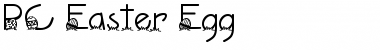 PC Easter Egg Font