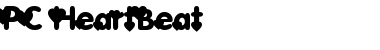 PC HeartBeat Font