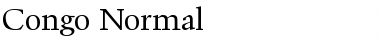 Congo Normal Font