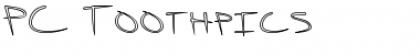 PC Toothpics Font