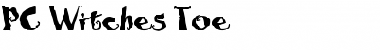 PC Witches Toe Font