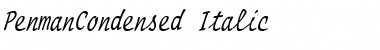 PenmanCondensed Italic