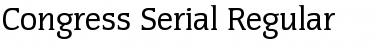 Congress-Serial Font