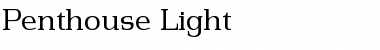 Penthouse-Light Font