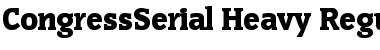CongressSerial-Heavy Font