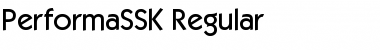 PerformaSSK Regular Font
