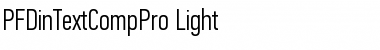 PF Din Text Comp Pro Light