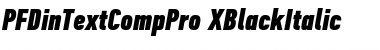 PF Din Text Comp Pro Font