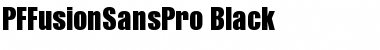 PF Fusion Sans Pro Font