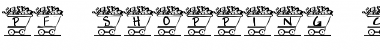 pf_shopping_cart Font