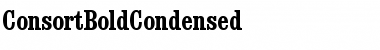 ConsortBoldCondensed Bold Font
